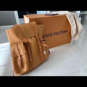 lv christopher backpack virgil abloh